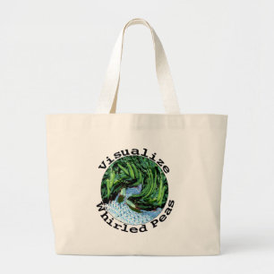 Visualisez le sac tourbillonné de pois