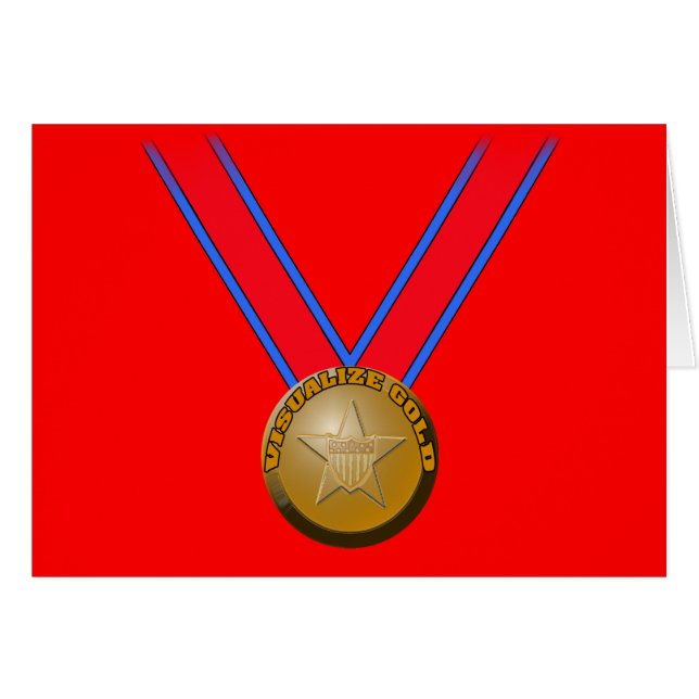 Visualisez une représentation de médaille d'or (Devant horizontal)