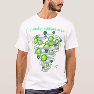Visualisiere Wirbel-Erbsen T-Shirt
