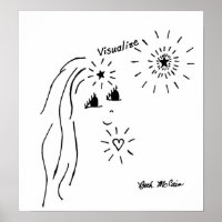 'Visualisieren' Poster
