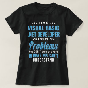 Visuell Basic .NET Developer T-Shirt