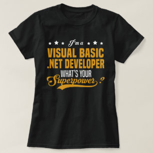 Visuell Basic .NET Developer T-Shirt