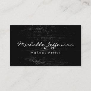 Visuelle Effekt-Makeup-Artist-Script Visitenkarte