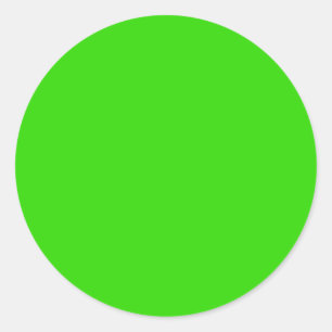 Visuelle Identifikatoren - nichts als farblich leu Runder Aufkleber