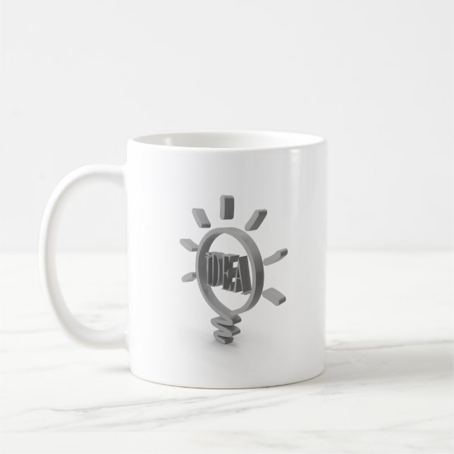 Visuelle Kommunikation Kaffeetasse (Links)