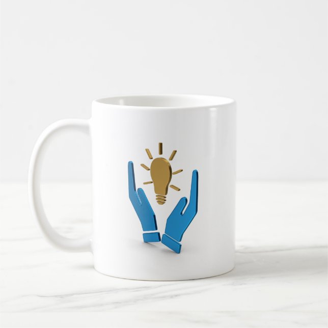 Visuelle Kommunikation Kaffeetasse (Links)