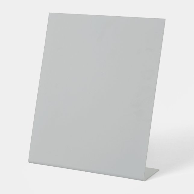Visuelle Kommunikationsbeihilfen Sockelschild (Vorderseite)