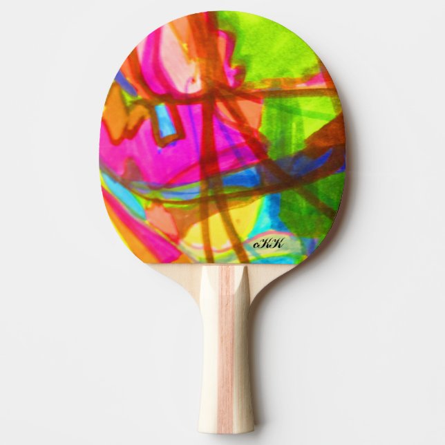 Visuelle Künste 845 Tischtennis Schläger (Vorderseite)