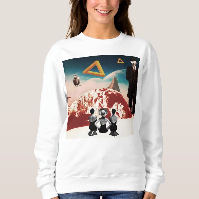 Visuelle Realität Sweatshirt (Vorderseite)