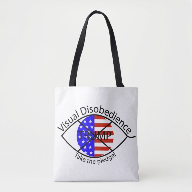 Visueller Gehorsam Tasche (Vorderseite)