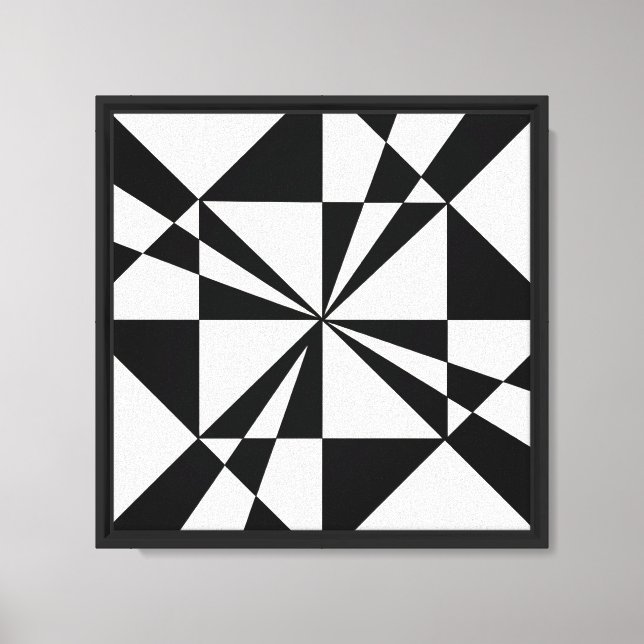 Visueller Hingucker | Moderner gespannter Leinwand (Vorderseite)