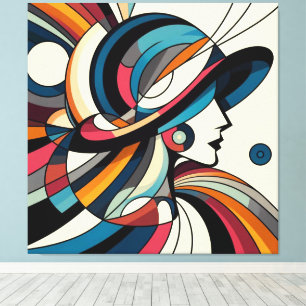 Visuelles Kunstwerk #10 Leinwanddruck