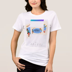 Visuelles Storytelling-Design Tri-Blend Shirt