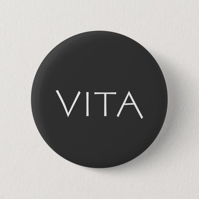 Vita Button (Vorderseite)
