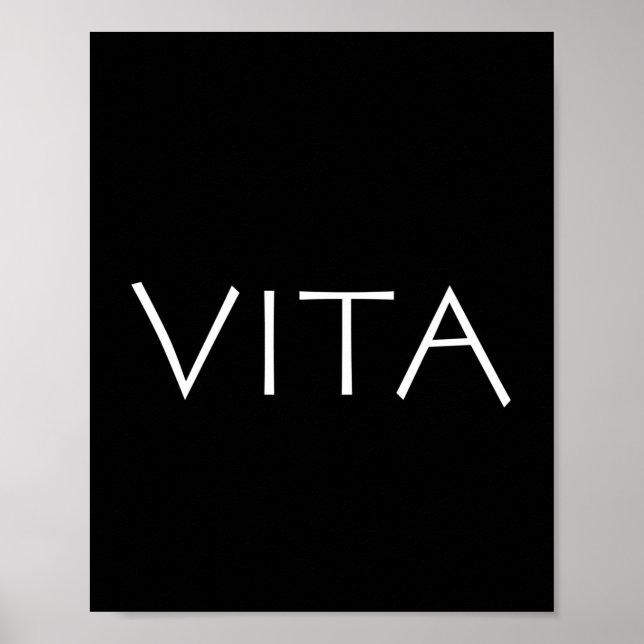 Vita Poster (Vorne)