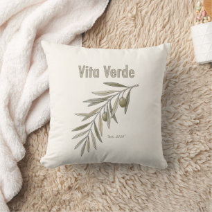Vita Verde Collection Beige Kissen