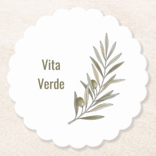 Vita Verde Collection Weiß Untersetzer