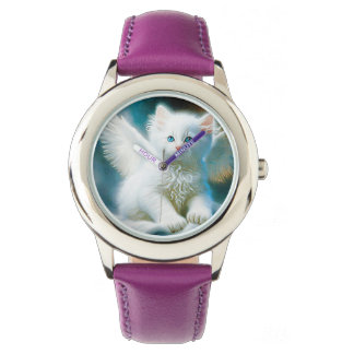 Vitage Kitten Angel Armbanduhr