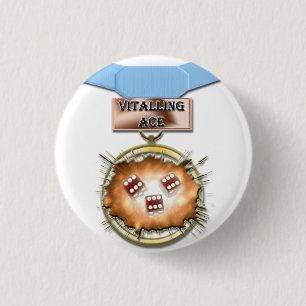 Vitalling As-Medaillenknopf Button