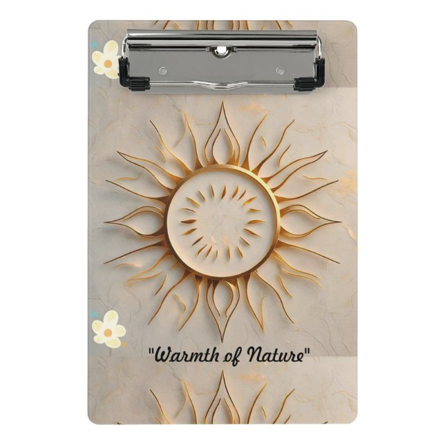 "Vitallogo" Mini Klemmbrett (Vorderseite)