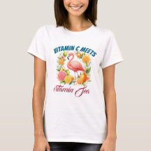 Vitamin C trifft Vitamin Meer Damen Tropical Flami