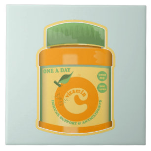 Vitamin C Wellness Fliese