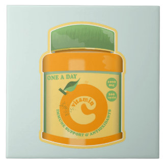 Vitamin C Wellness Fliese