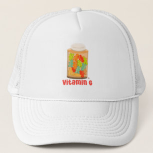 Vitamin G Meeple Board Game Cool Gummies Truckerkappe