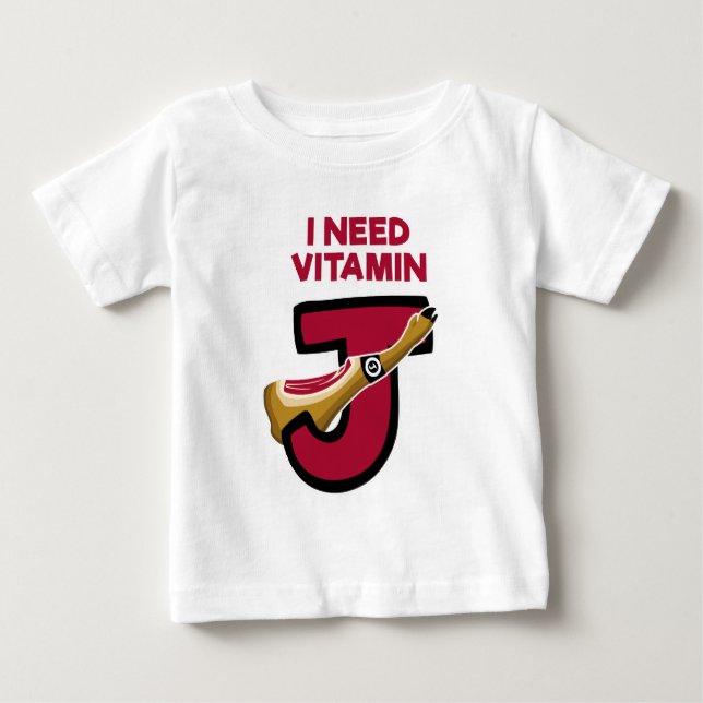 Vitamin J Baby T-shirt (Vorderseite)