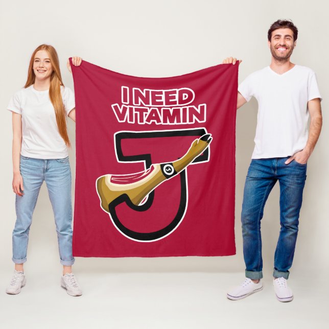 Vitamin J Fleecedecke (Beispiel)