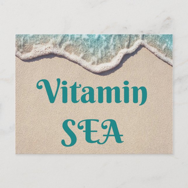 Vitamin SEA Postkarte (Vorderseite)