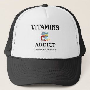 Vitamin-Süchtiger Truckerkappe