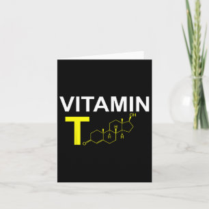 Vitamin T Testosteron-Bodybuilding Karte