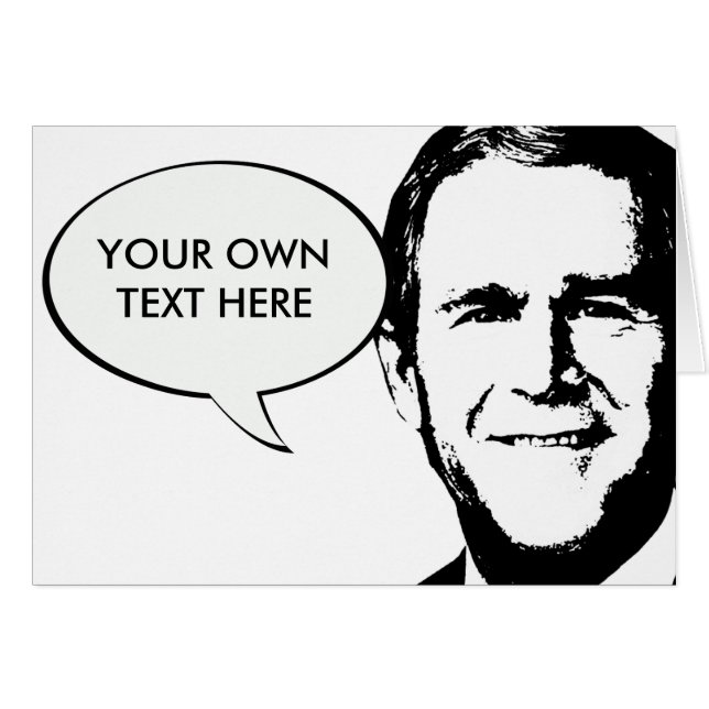 Vitesse de George W Bush (Devant horizontal)
