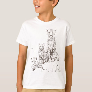 "Vitesse de la Savannah : T-shirt Majestic Cheetah