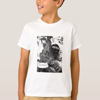 Vitesse de T-shirt de paresse de bruit