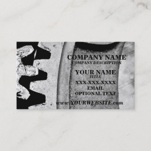 VITESSES MÉCANIQUES - modèle de carte de visite