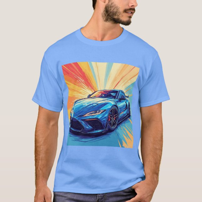 Vitrine Sportwagen T-Shirt (Vorderseite)