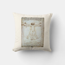 Vitruvian Man, c 1490, Leonardo da Vinci Card