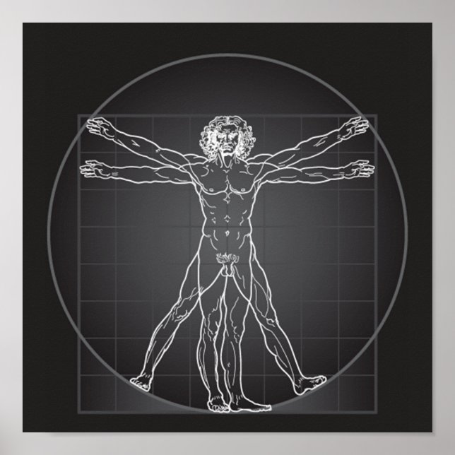 vitruvian man contempory poster FROM 14.95 (Vorne)