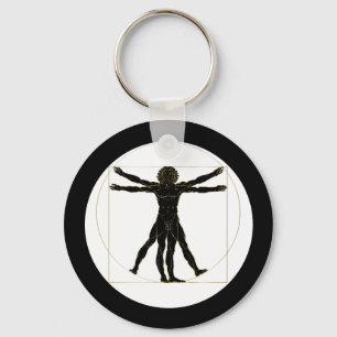 Vitruvian Man Schlüsselanhänger