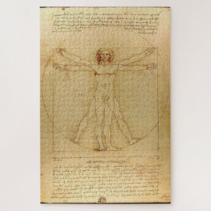 Vitruvian Man von Leonardo da Vinci (c. 1490)