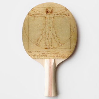 Vitruvian Man von Leonardo Da Vinci Tischtennis Schläger