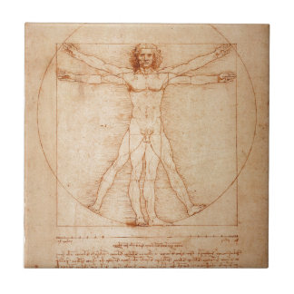 Vitruvian Mann Fliese