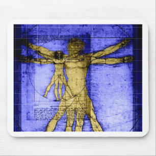 Vitruvian Mann Mousepad