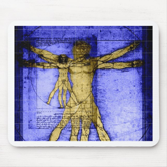 Vitruvian Mann Mousepad (Vorne)