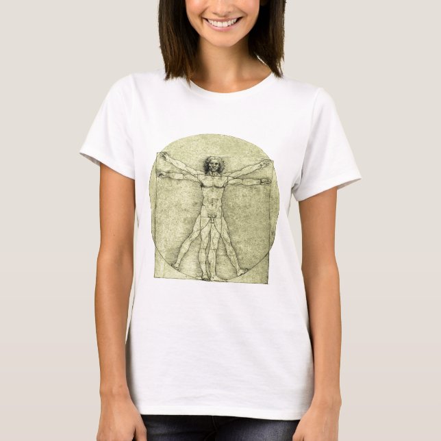 Vitruvian Mann T-Shirt (Vorderseite)