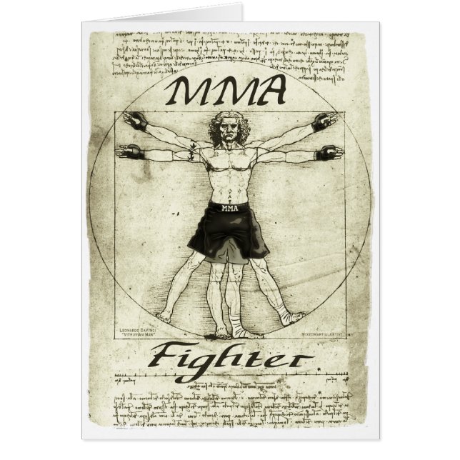 Vitruvian MMA Mann (Vorne)