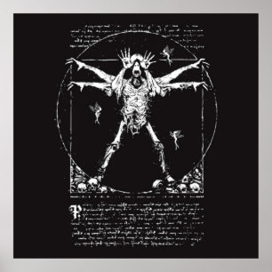 Vitruvian Pale Man Poster