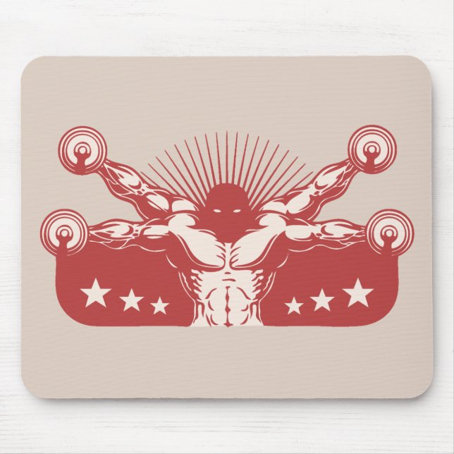 Vitruvian Ripse Mousepad (Vorne)